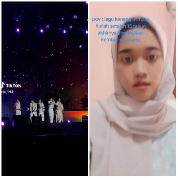 Colorful Stage Performance and Headscarf