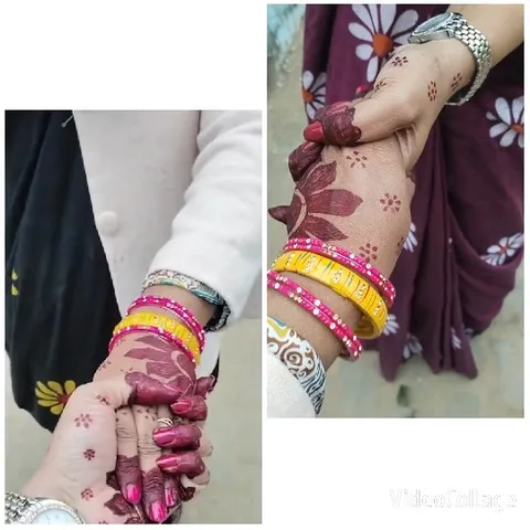 Hands with Henna and Bangles