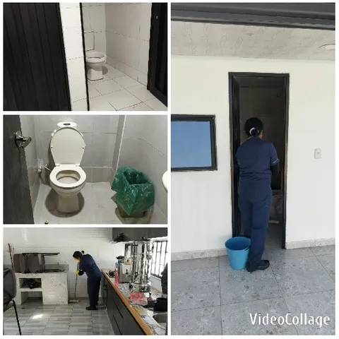 Clean Bathroom and Kitchen Cleaning