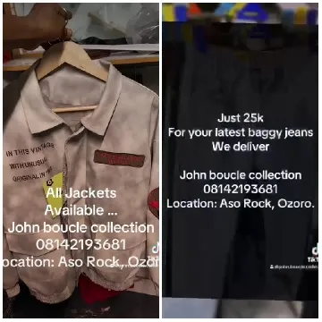 Jacket Promotion and Baggy Jeans Sale