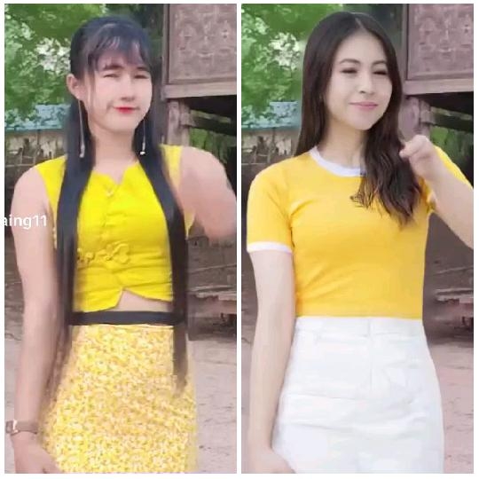 Two Women Posing Outdoors