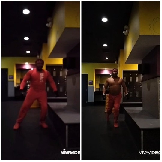 Gym Attire in Locker Room