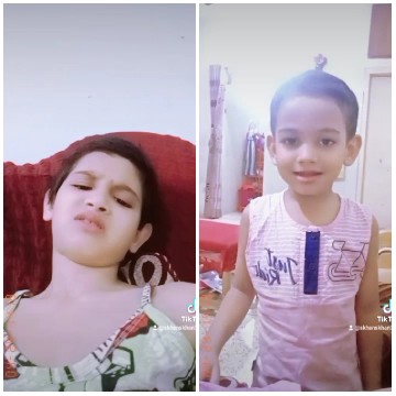 Children in Different Poses