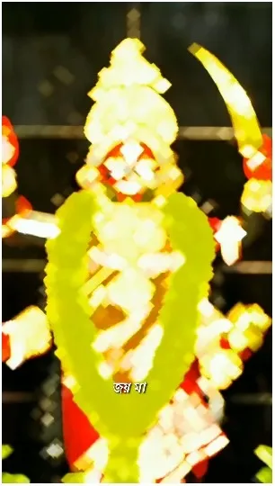 Decorated Religious Statue Detail
