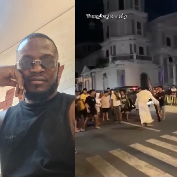 Man With Sunglasses And Night Gathering