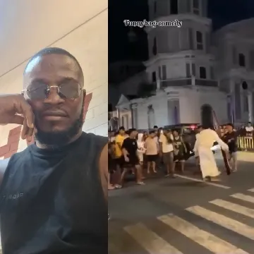 Man With Sunglasses And Night Gathering