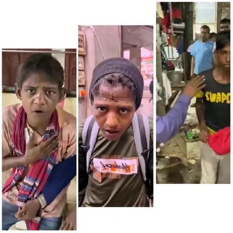 Three Young Individuals in Casual Settings