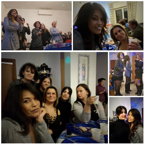 Social Gathering with Smiling Friends