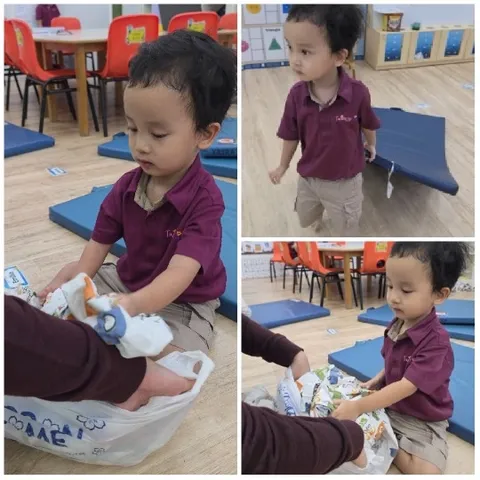 Child Engaged in Classroom Activities