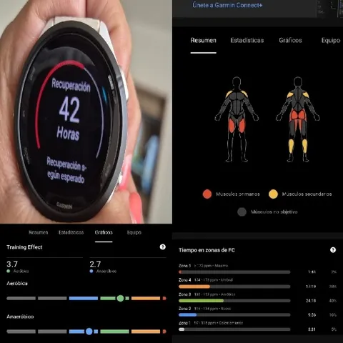 Smartwatch Recovery Time Display