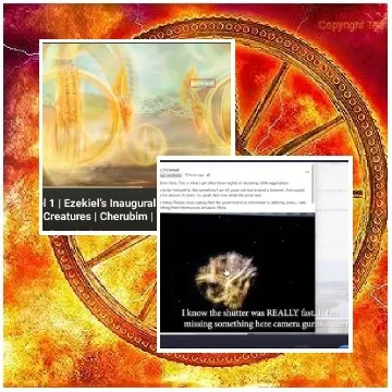 Fiery Wheel with Mythological Scene