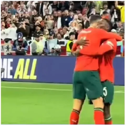 Soccer Players Celebrating a Victory