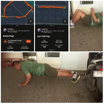 Running App Screenshots and Workouts