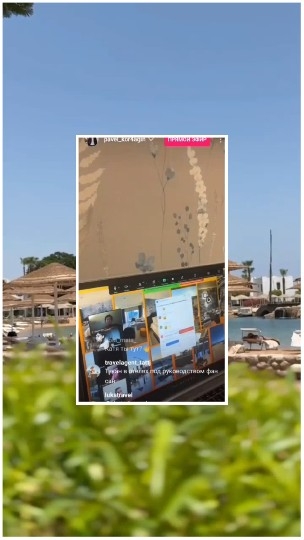 Video Call with Poolside Background