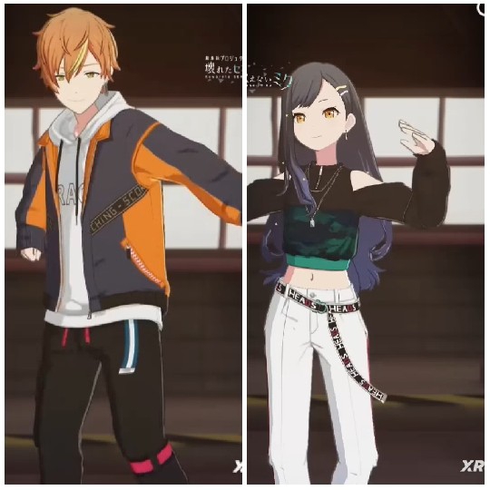 Two Animated Characters Together