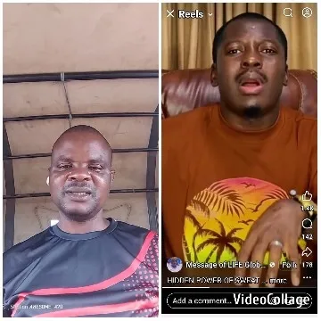 Two Men in Different Settings