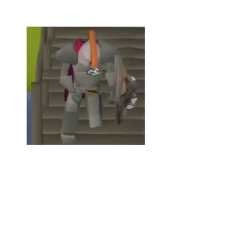 Game Character in Medieval Setting
