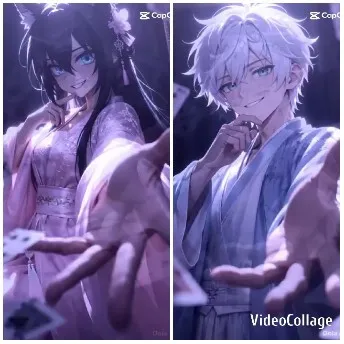 Anime Characters Extending Hands