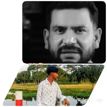 Man's Portrait and Outdoors