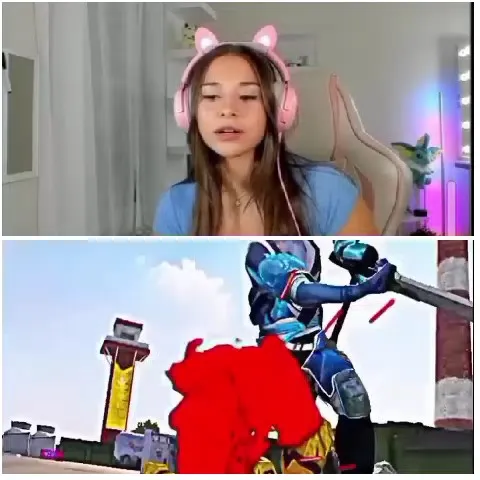 Cat Ear Headphones And Futuristic Character