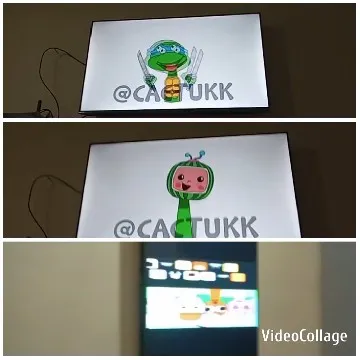 Cartoon Characters and Blurry Graphics