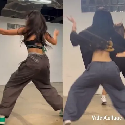 Two Dancers in Casual Outfits