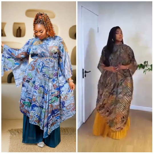 Colorful Dresses Indoors