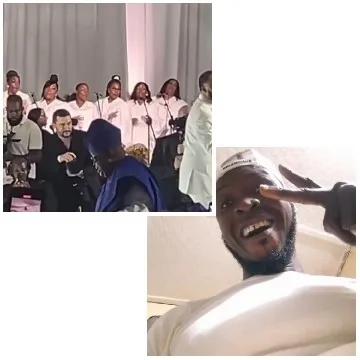 Group of People Dressed in White