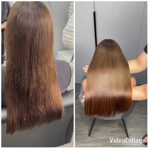 Hair Treatment Before and After