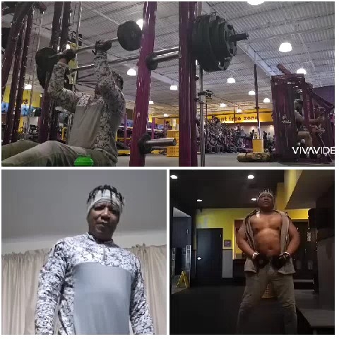 Smith Machine Press and Casual Attire