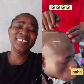 Funny Face and Head Shaving Moment