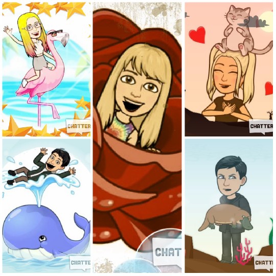 Cartoon Characters with Animals