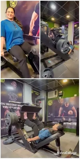 Leg Press Workout in Gym