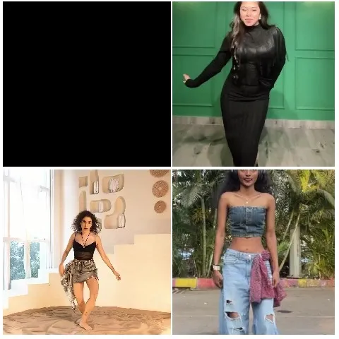 Black Square and Dancing Woman