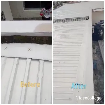 Roof Restoration Before and After