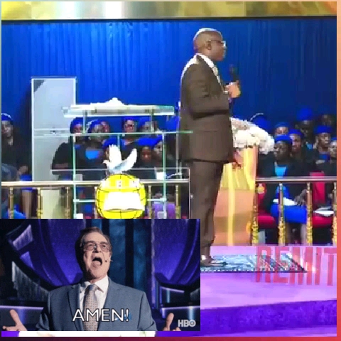 Man Speaking in Church