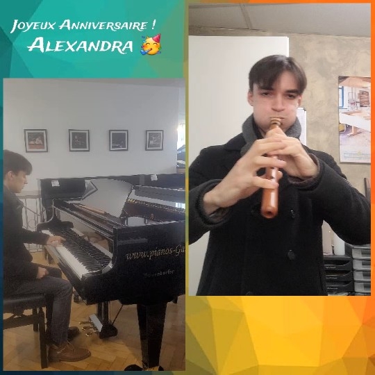 Piano and Wind Instrument Duet