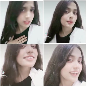 Four Expressions in White Top