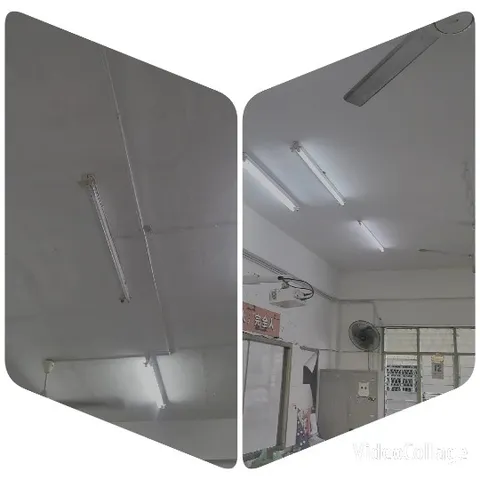Comparative Indoor Ceiling Views