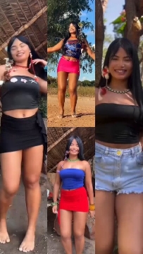 Multiple Outfits in Natural Settings