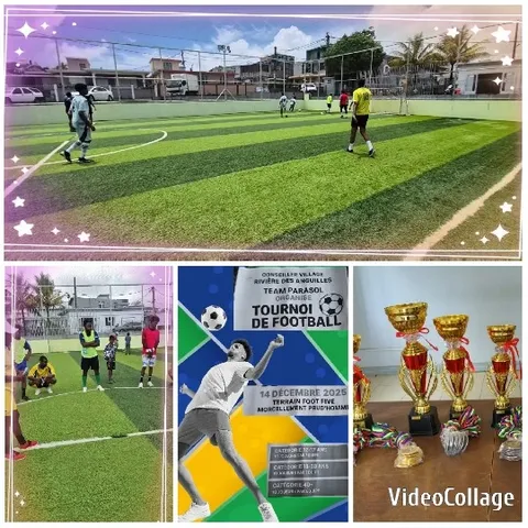 Football Match with Players in Action