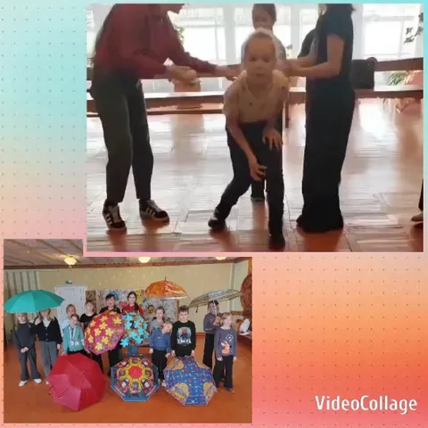 People Dancing Indoors with Children