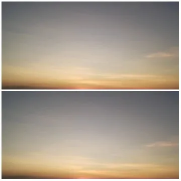Sunrise or Sunset Landscape