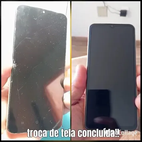 Before and After Phone Repair