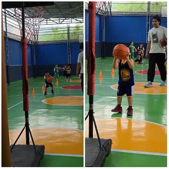 Basketball Practice with Supervision