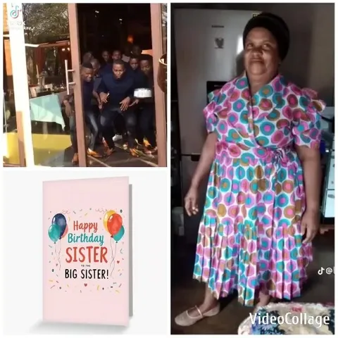 Birthday Surprise at the Doorstep