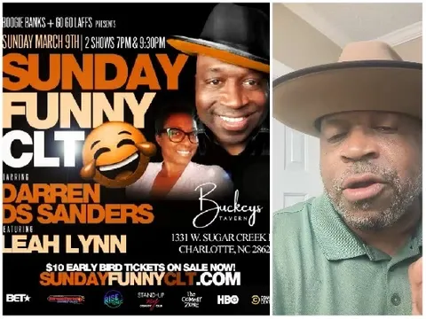 Comedy Event Advertisement and Performer