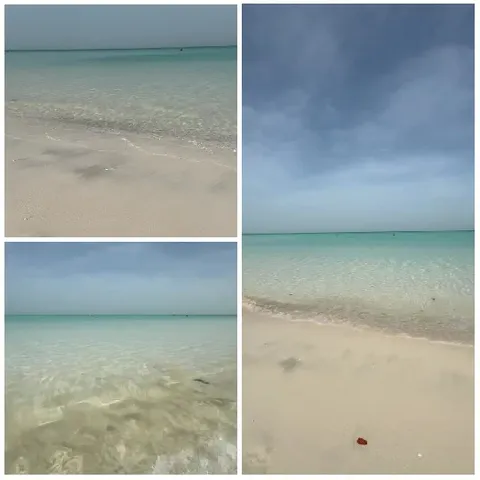 Three Beautiful Beach Scenes