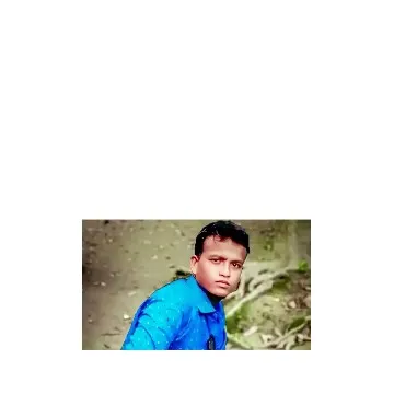 Person Outdoors In Greenery