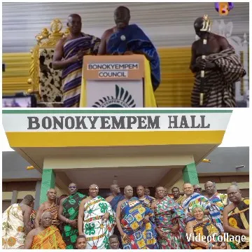 Traditional Attire on Stage and Hall